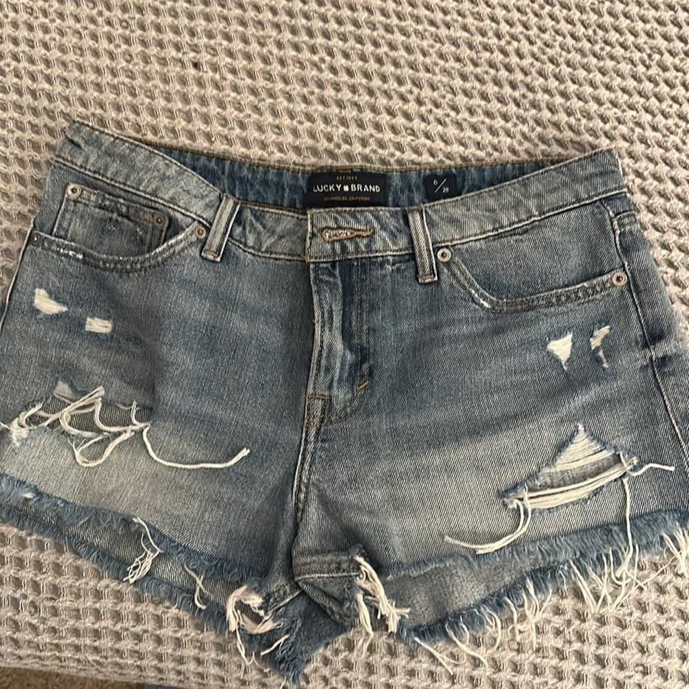 Lucky brand jean shorts/ worn once